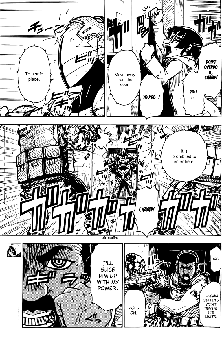 Darker Than Black: Shikkoku no Hana Chapter 22 page 11 - Chapter 22