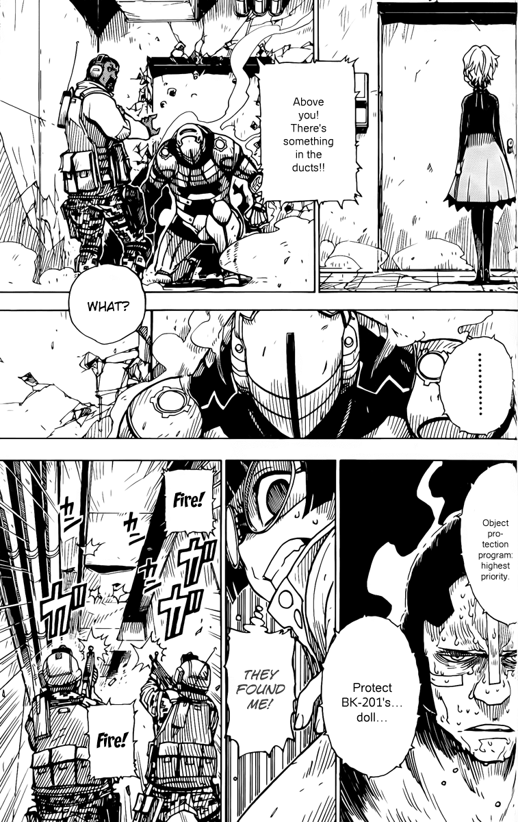 Darker Than Black: Shikkoku no Hana Chapter 23 page 10 - Chapter 23: Their Meeting