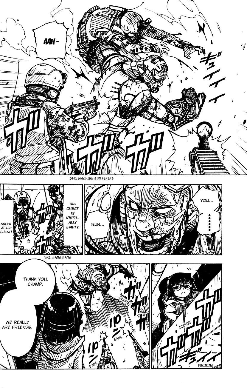 Darker Than Black: Shikkoku no Hana Chapter 24 page 6 - Chapter 24: Friends
