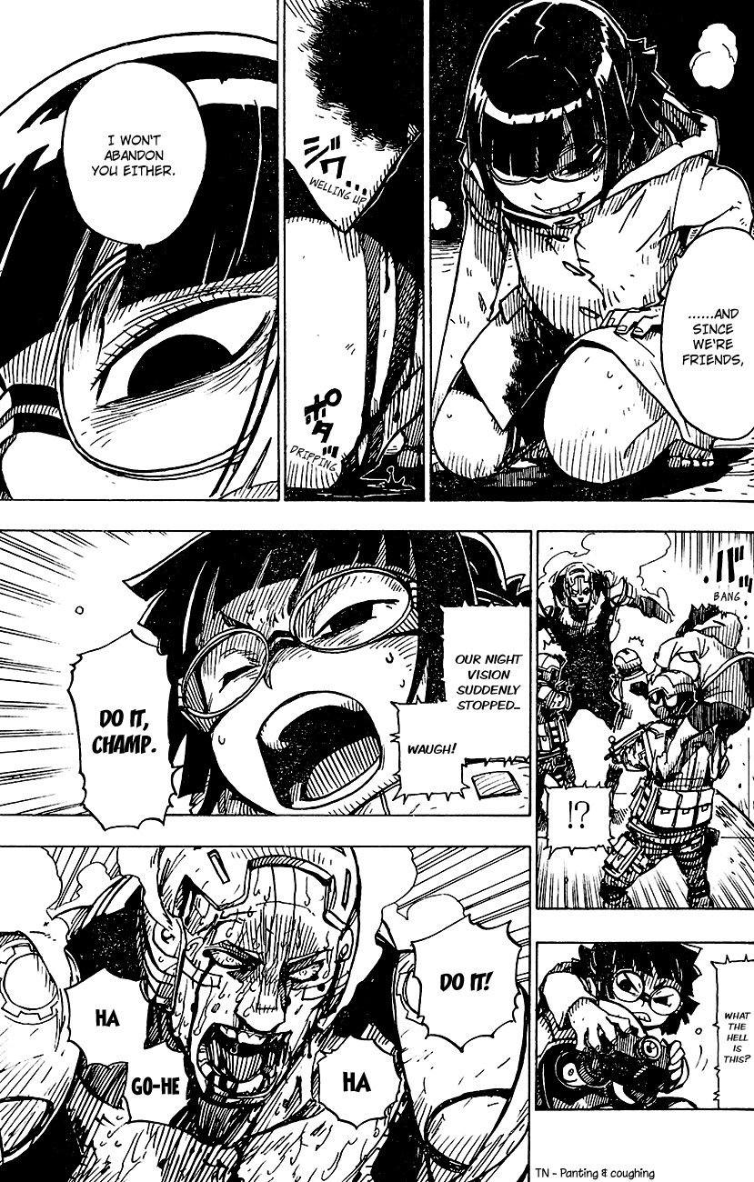 Darker Than Black: Shikkoku no Hana Chapter 24 page 7 - Chapter 24: Friends