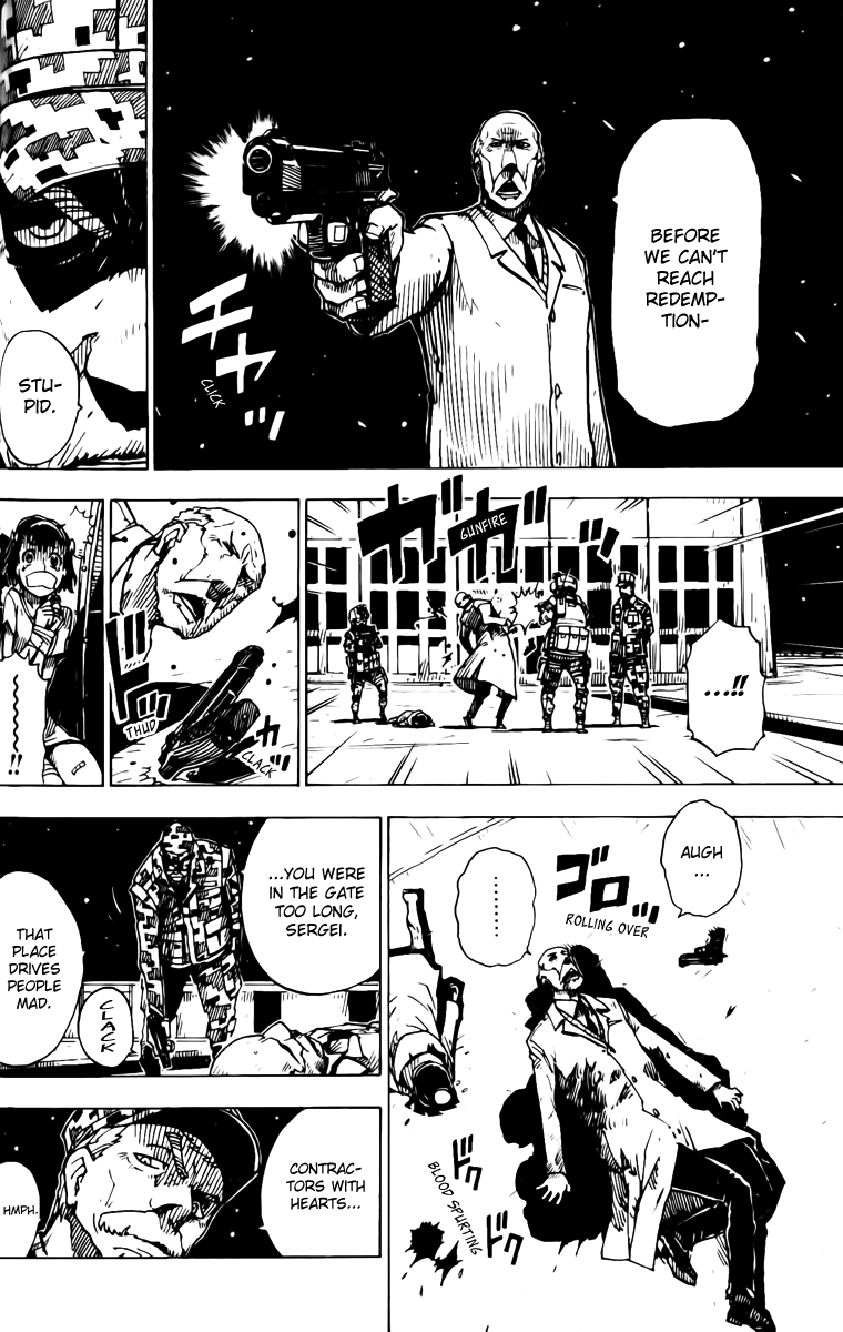 Darker Than Black: Shikkoku no Hana Chapter 25 page 14 - Chapter 25: Showdown