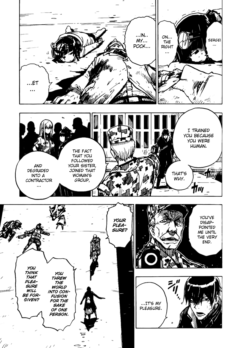Darker Than Black: Shikkoku no Hana Chapter 25 page 19 - Chapter 25: Showdown
