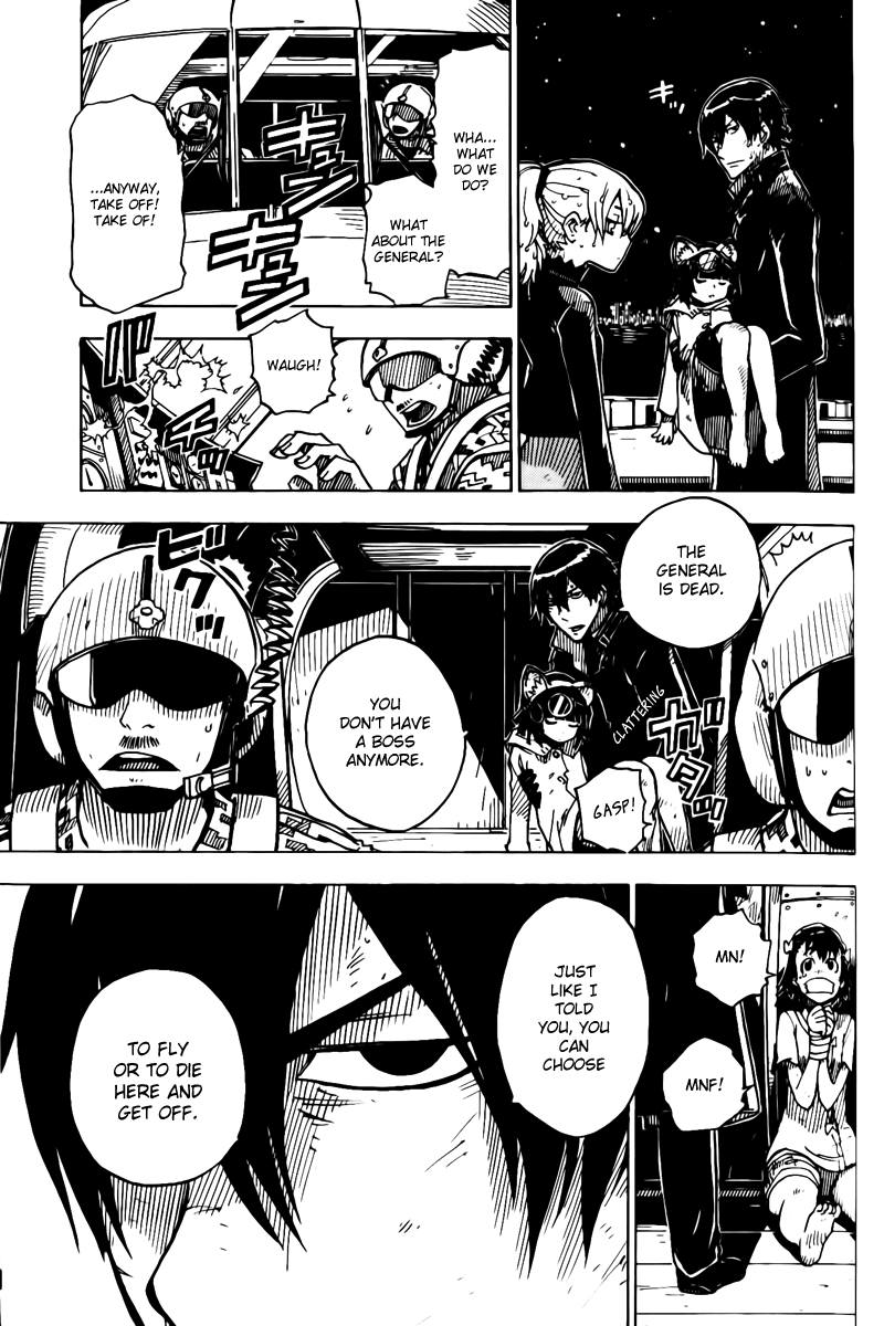 Darker Than Black: Shikkoku no Hana Chapter 25 page 27 - Chapter 25: Showdown
