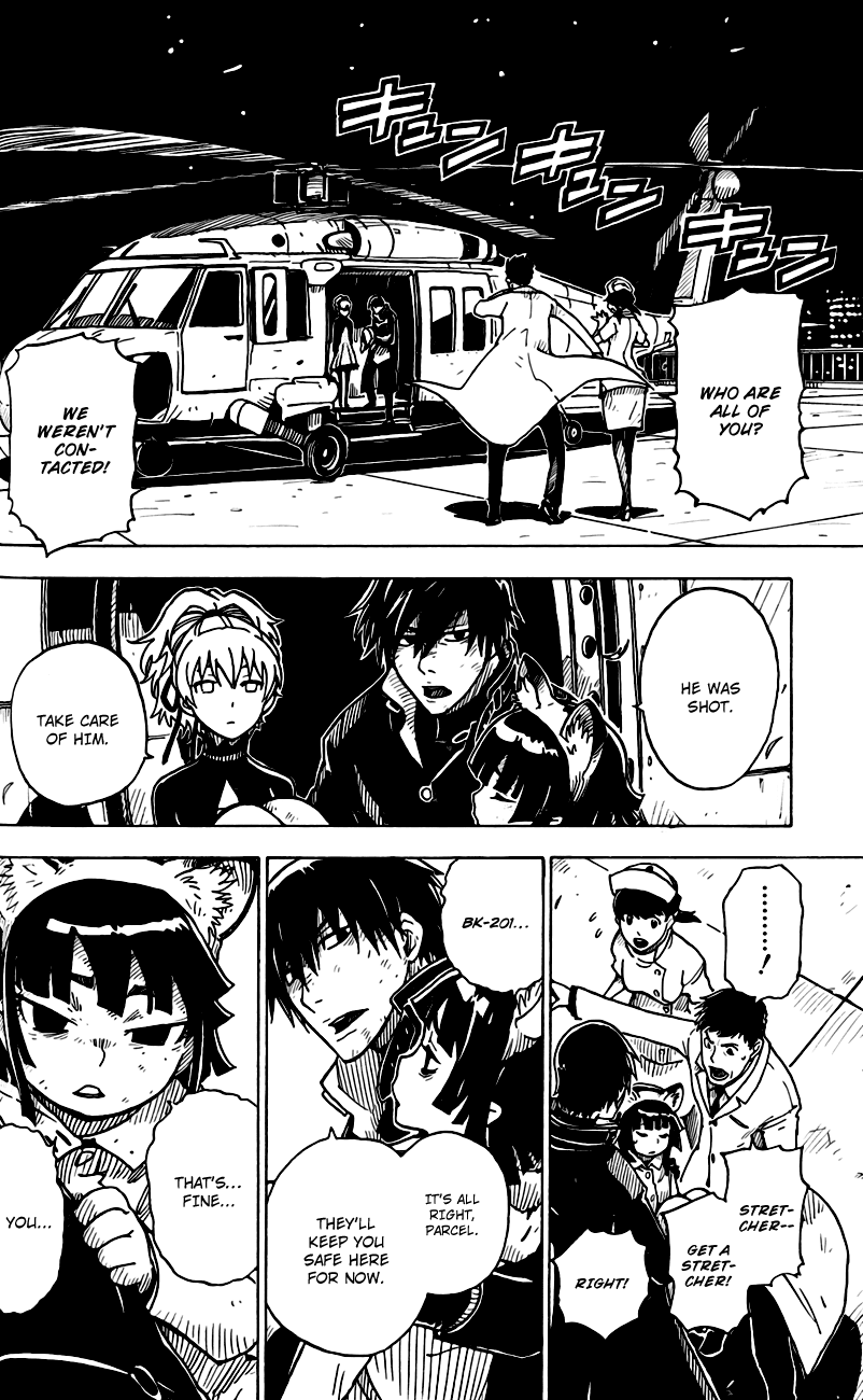 Darker Than Black: Shikkoku no Hana Chapter 26 page 14 - Chapter 26: Determination