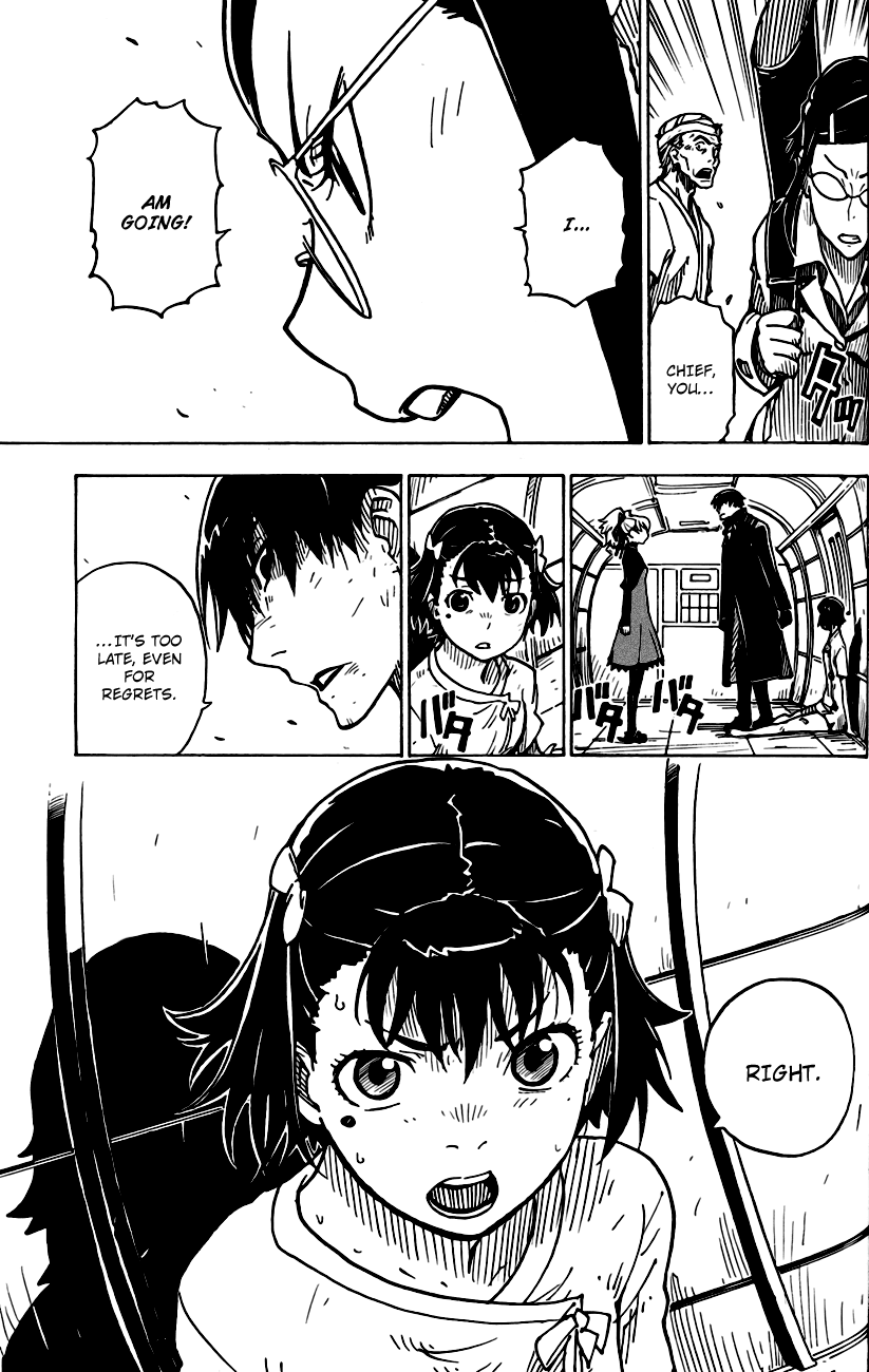 Darker Than Black: Shikkoku no Hana Chapter 26 page 22 - Chapter 26: Determination