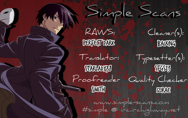 Darker Than Black: Shikkoku no Hana Chapter 27 page 1 - Chapter 27: The Harvest Festival