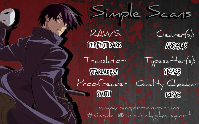 Darker Than Black: Shikkoku no Hana Chapter 28 page 1 - Chapter 28: The Black Reaper