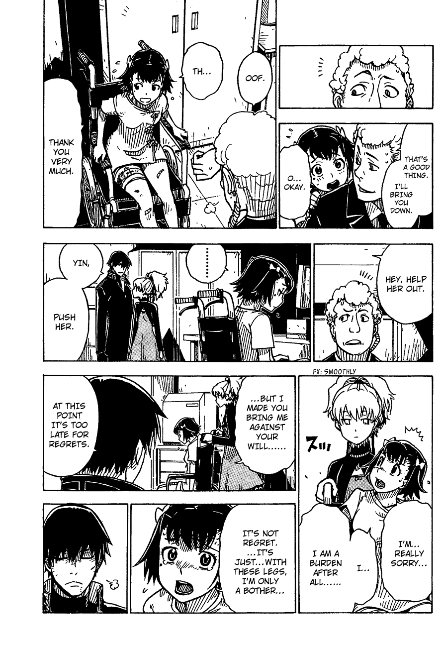 Darker Than Black: Shikkoku no Hana Chapter 28 page 13 - Chapter 28: The Black Reaper