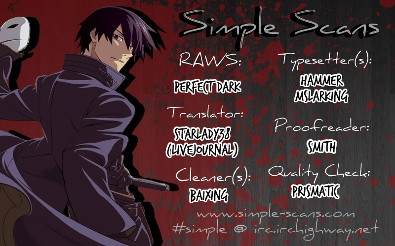 Darker Than Black: Shikkoku no Hana Chapter 29 page 1 - Chapter 29: The Secret of the Flower