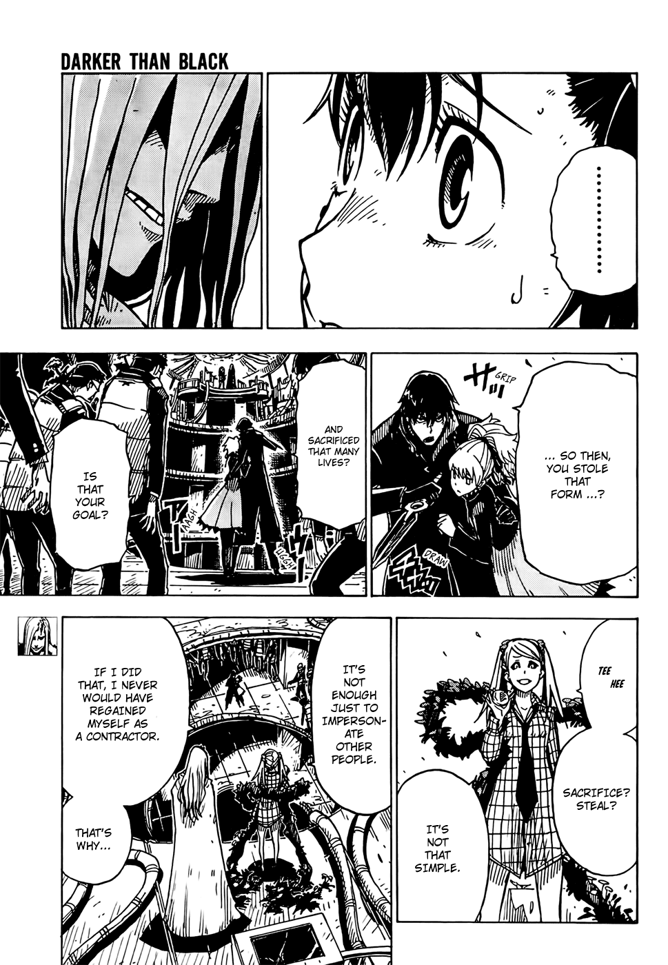 Darker Than Black: Shikkoku no Hana Chapter 29 page 15 - Chapter 29: The Secret of the Flower