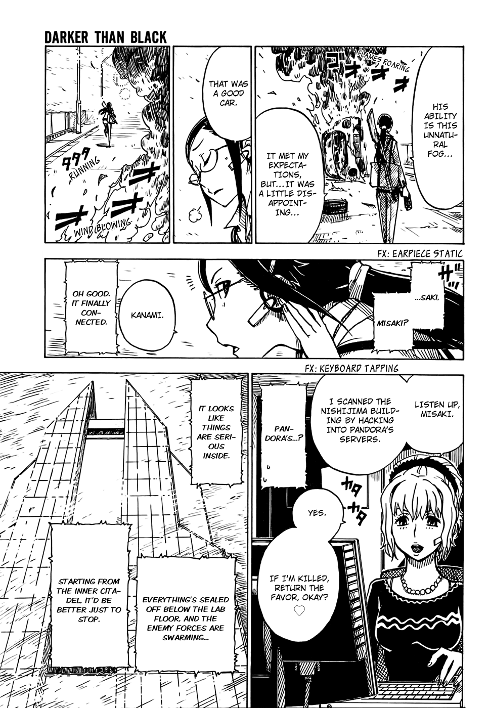 Darker Than Black: Shikkoku no Hana Chapter 29 page 7 - Chapter 29: The Secret of the Flower