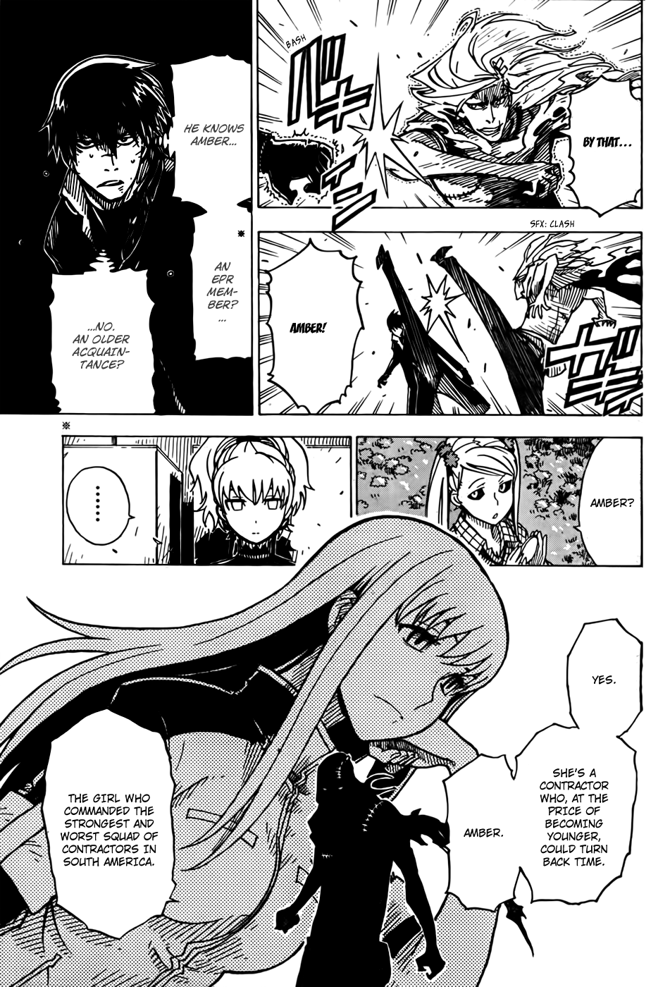 Darker Than Black: Shikkoku no Hana Chapter 30 page 13 - Chapter 30: Held Captive by the Past, I Wander the Present...