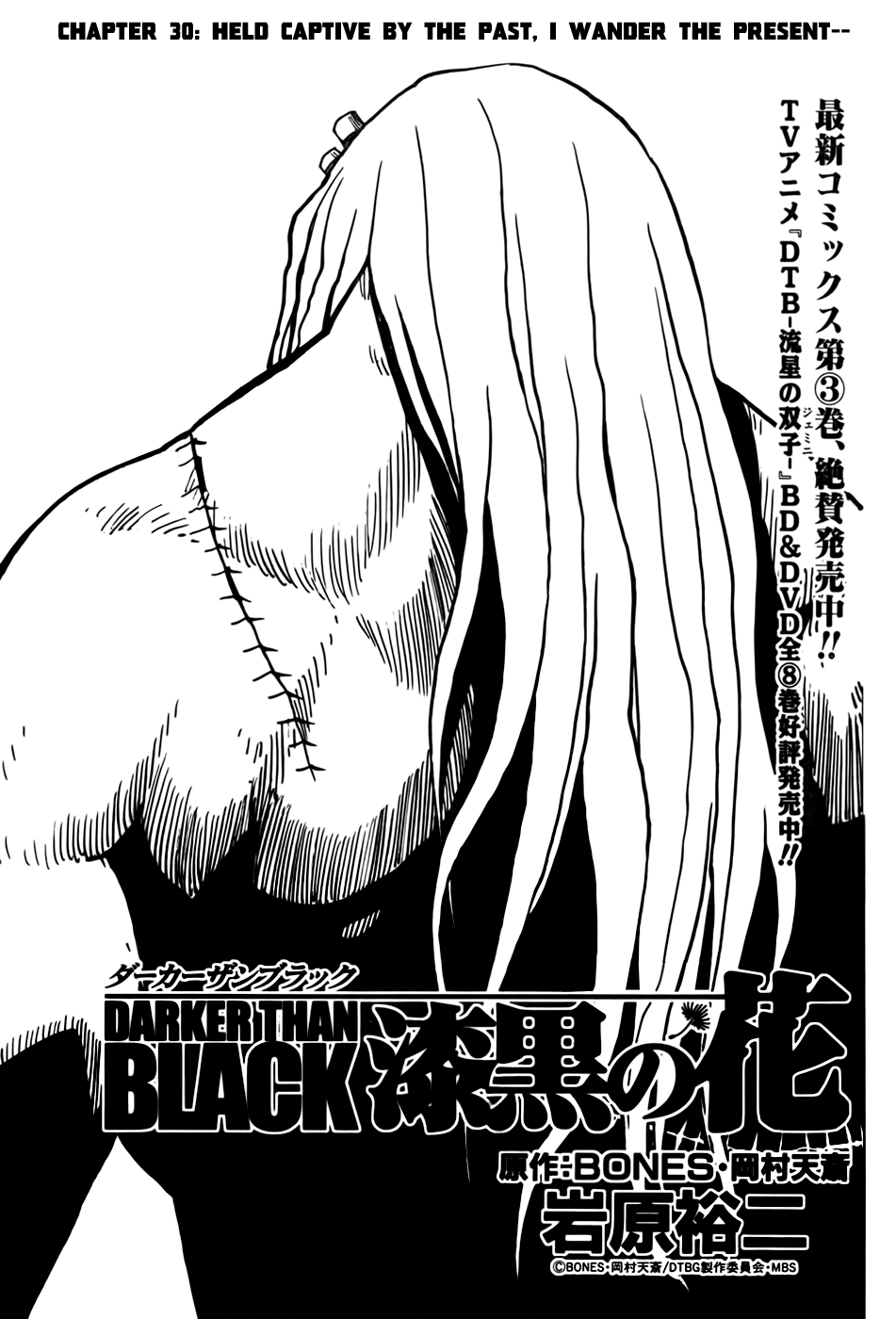Darker Than Black: Shikkoku no Hana Chapter 30 page 3 - Chapter 30: Held Captive by the Past, I Wander the Present...