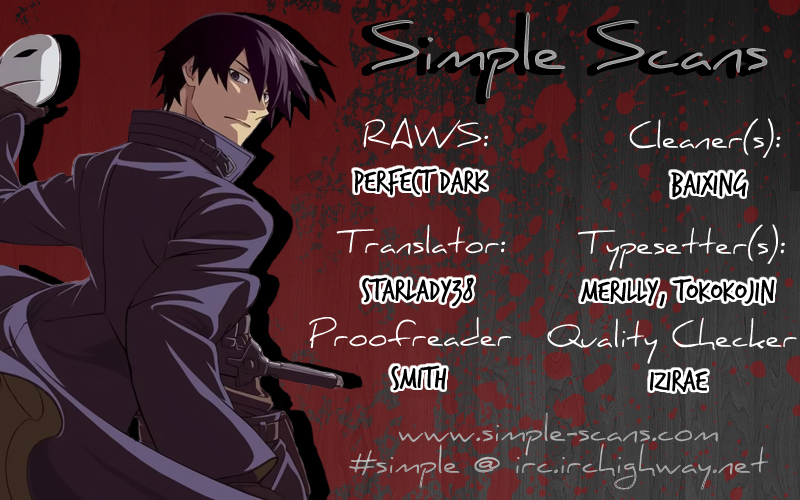 Darker Than Black: Shikkoku no Hana Chapter 32 page 1 - Chapter 32: Final Action