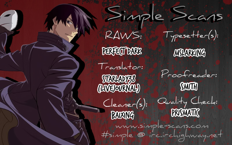 Darker Than Black: Shikkoku no Hana Chapter 33 page 1 - Chapter 33: Toward the Future [END]