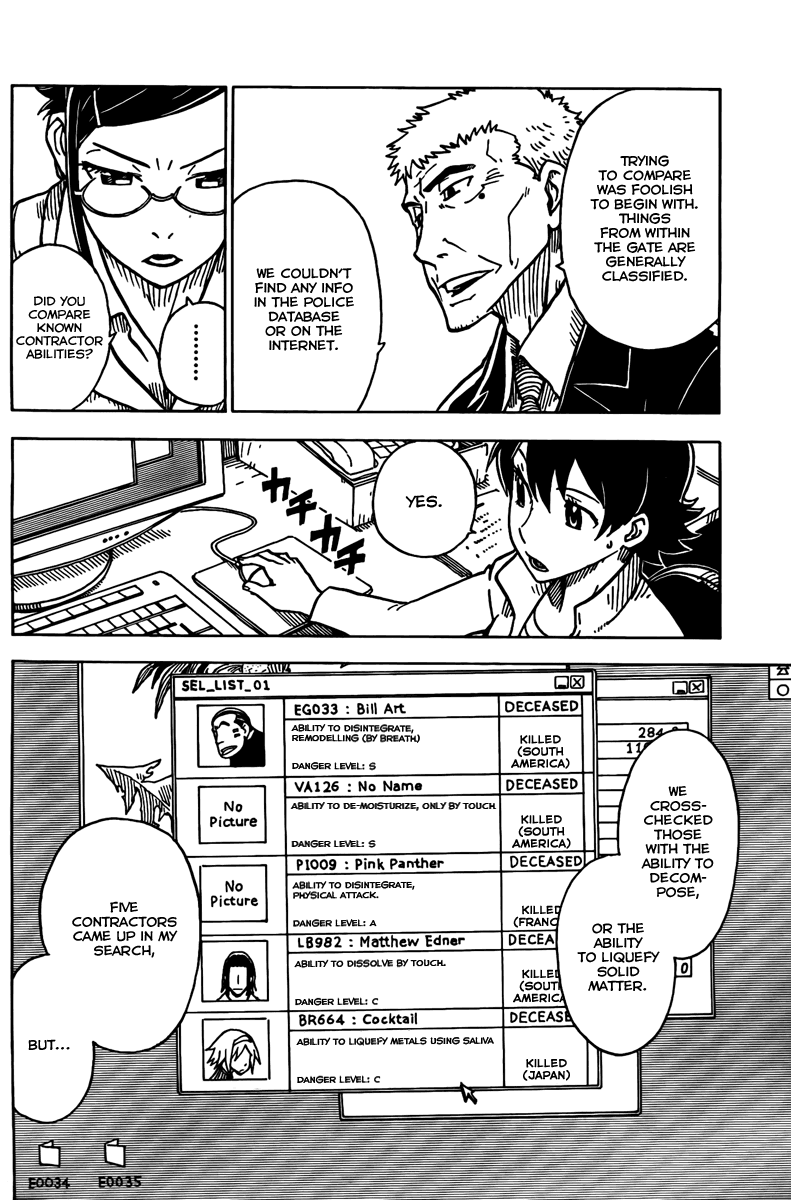 Darker Than Black: Shikkoku no Hana Chapter 4 page 6 - Chapter 4: Search
