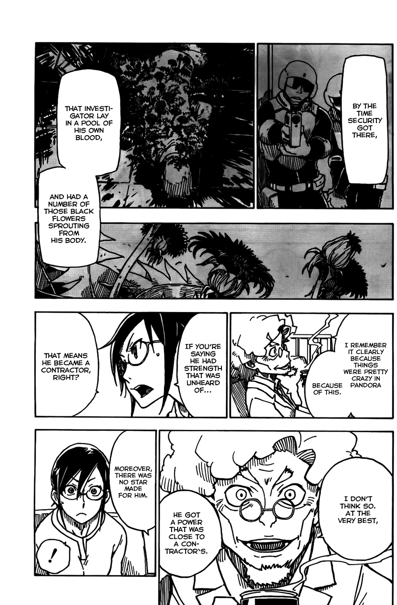 Darker Than Black: Shikkoku no Hana Chapter 5 page 15 - Chapter 5: Pandora
