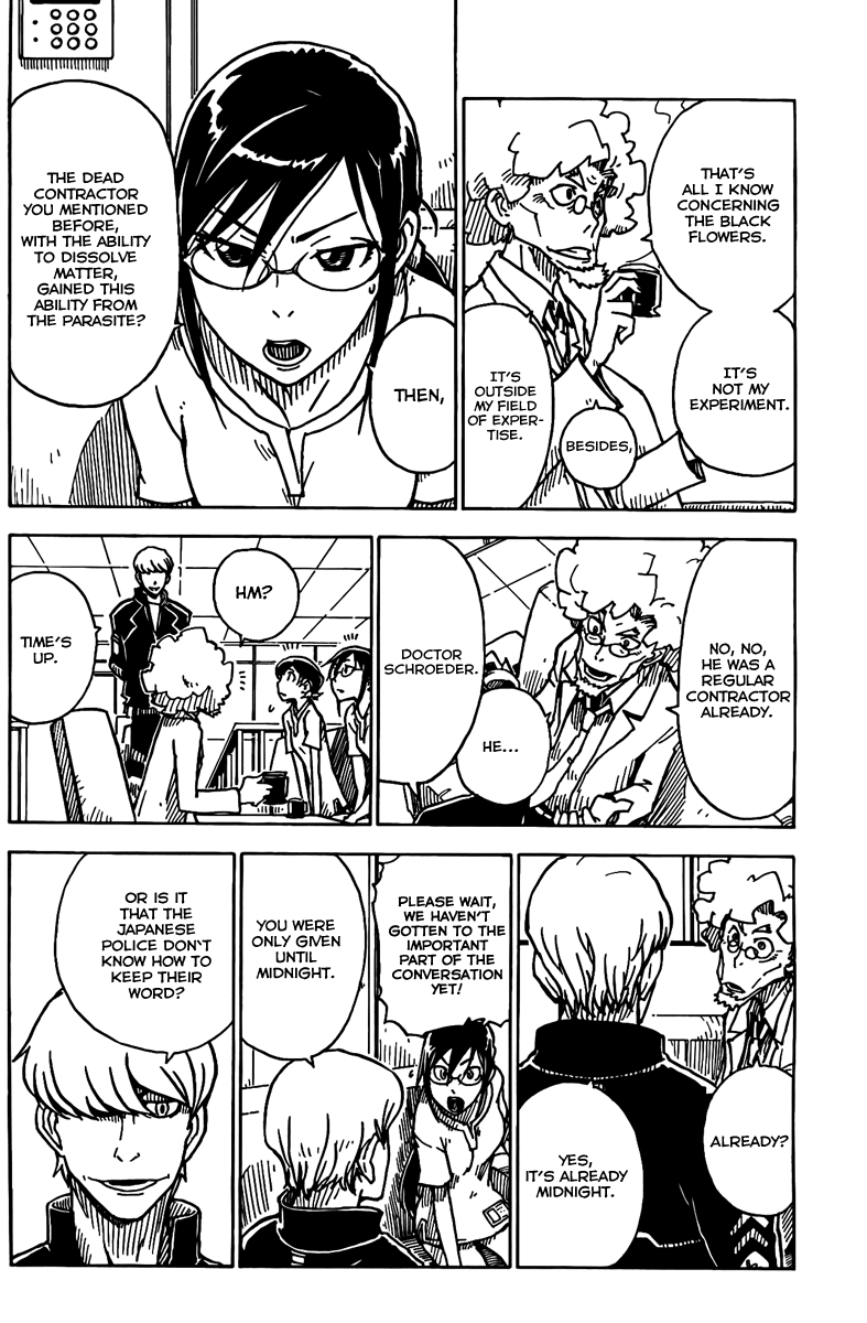 Darker Than Black: Shikkoku no Hana Chapter 5 page 16 - Chapter 5: Pandora