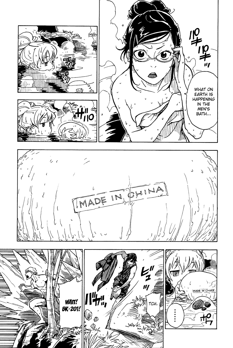 Darker Than Black: Shikkoku no Hana Chapter 6.5 page 9 - Chapter 6.5: Special Fanbook Omake