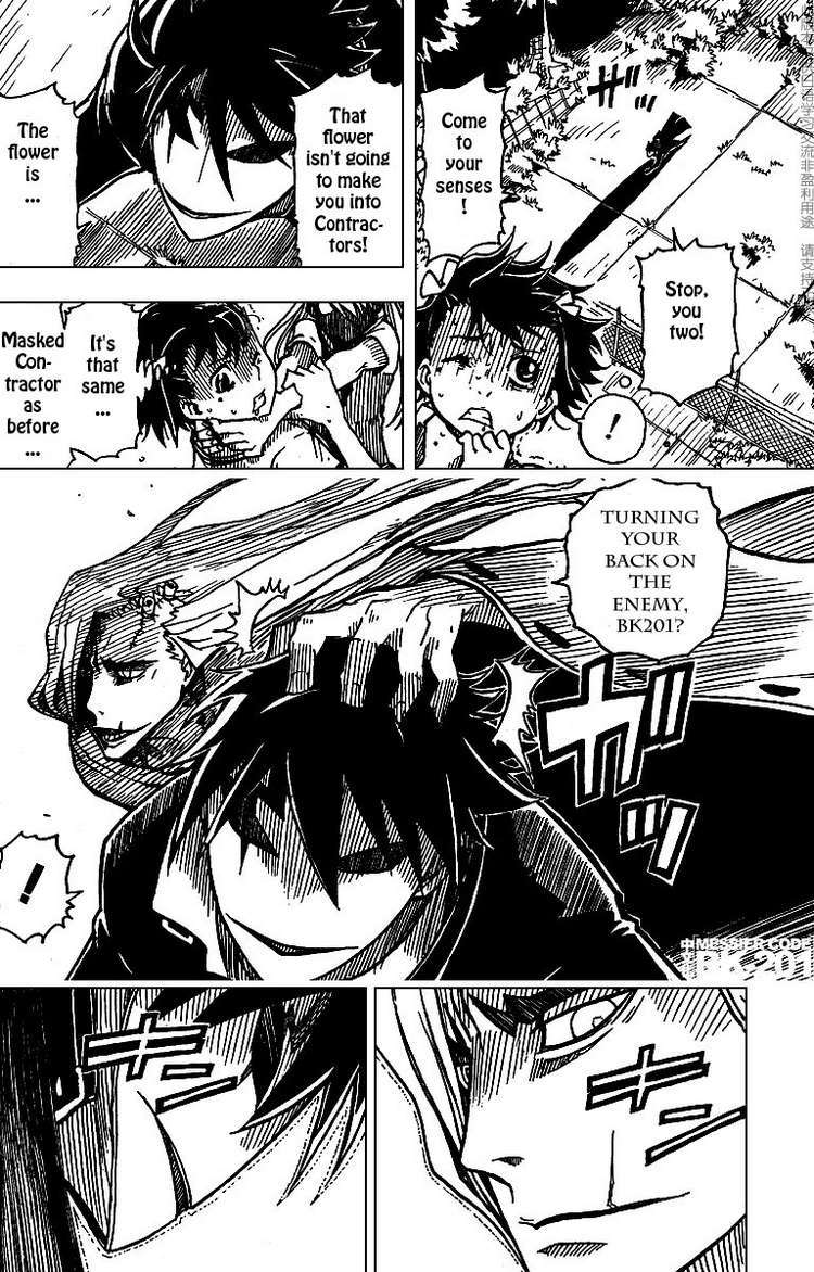 Darker Than Black: Shikkoku no Hana Chapter 7 page 14 - Chapter 7: On the Tower