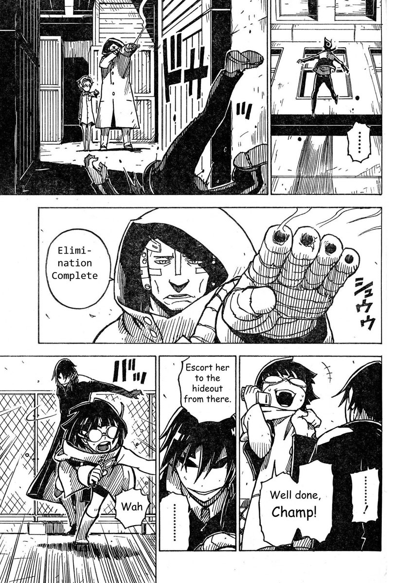 Darker Than Black: Shikkoku no Hana Chapter 9 page 16 - Chapter 9: Parcel and Champ
