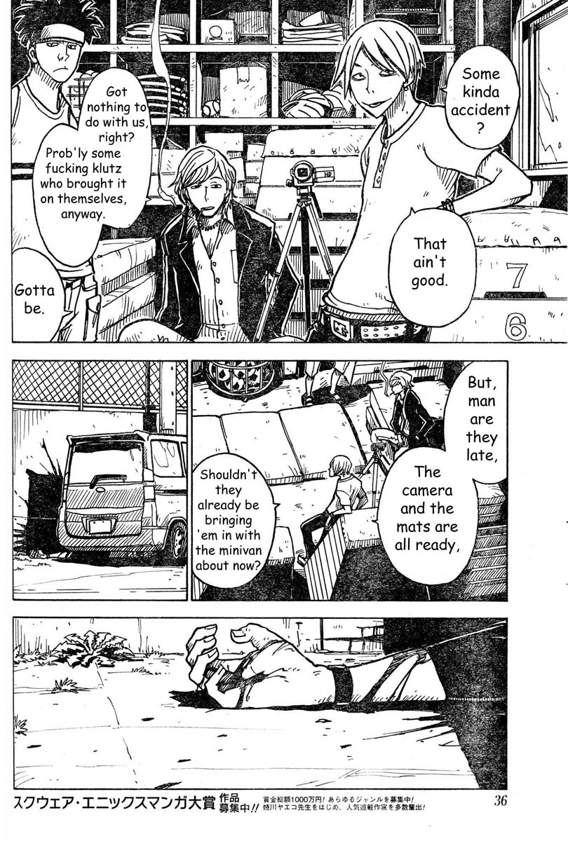 Darker Than Black: Shikkoku no Hana Chapter 9 page 21 - Chapter 9: Parcel and Champ