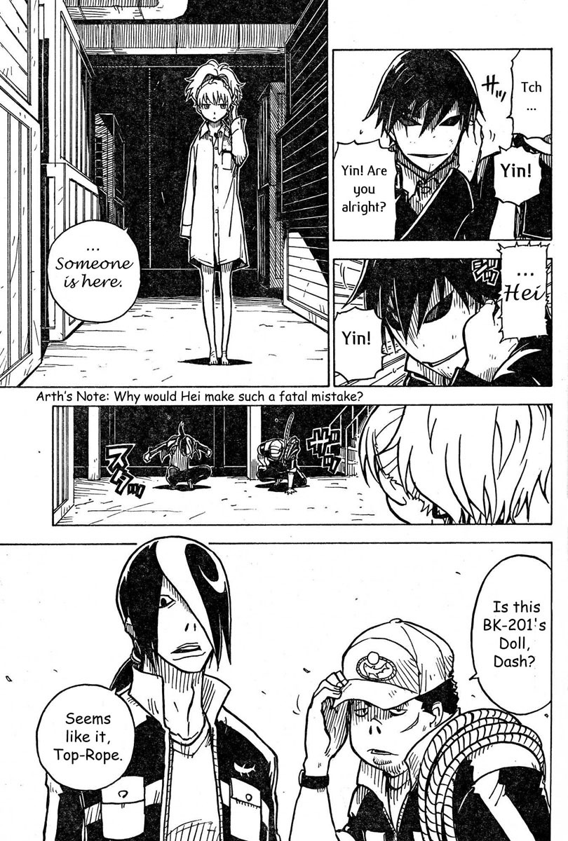 Darker Than Black: Shikkoku no Hana Chapter 9 page 9 - Chapter 9: Parcel and Champ