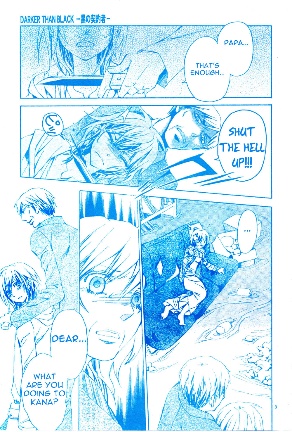 Darker than Black Chapter 4 page 3 - Chapter 4