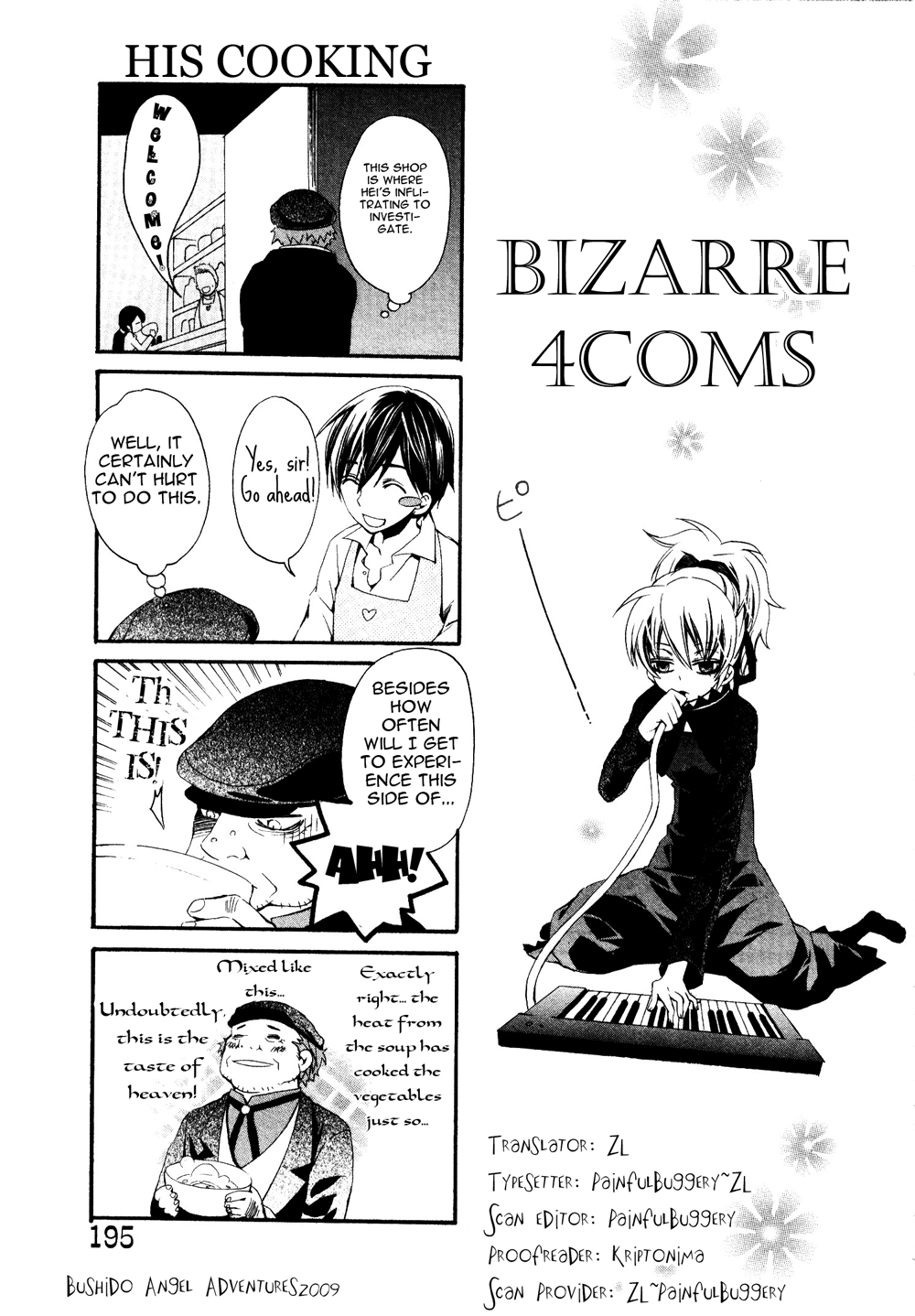 Darker than Black Chapter 9.5 page 1 - Chapter 9.5: 4Koma