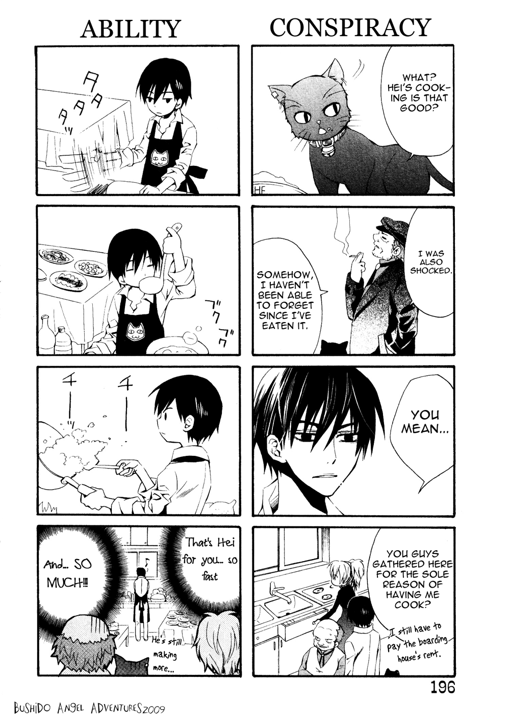 Darker than Black Chapter 9.5 page 2 - Chapter 9.5: 4Koma
