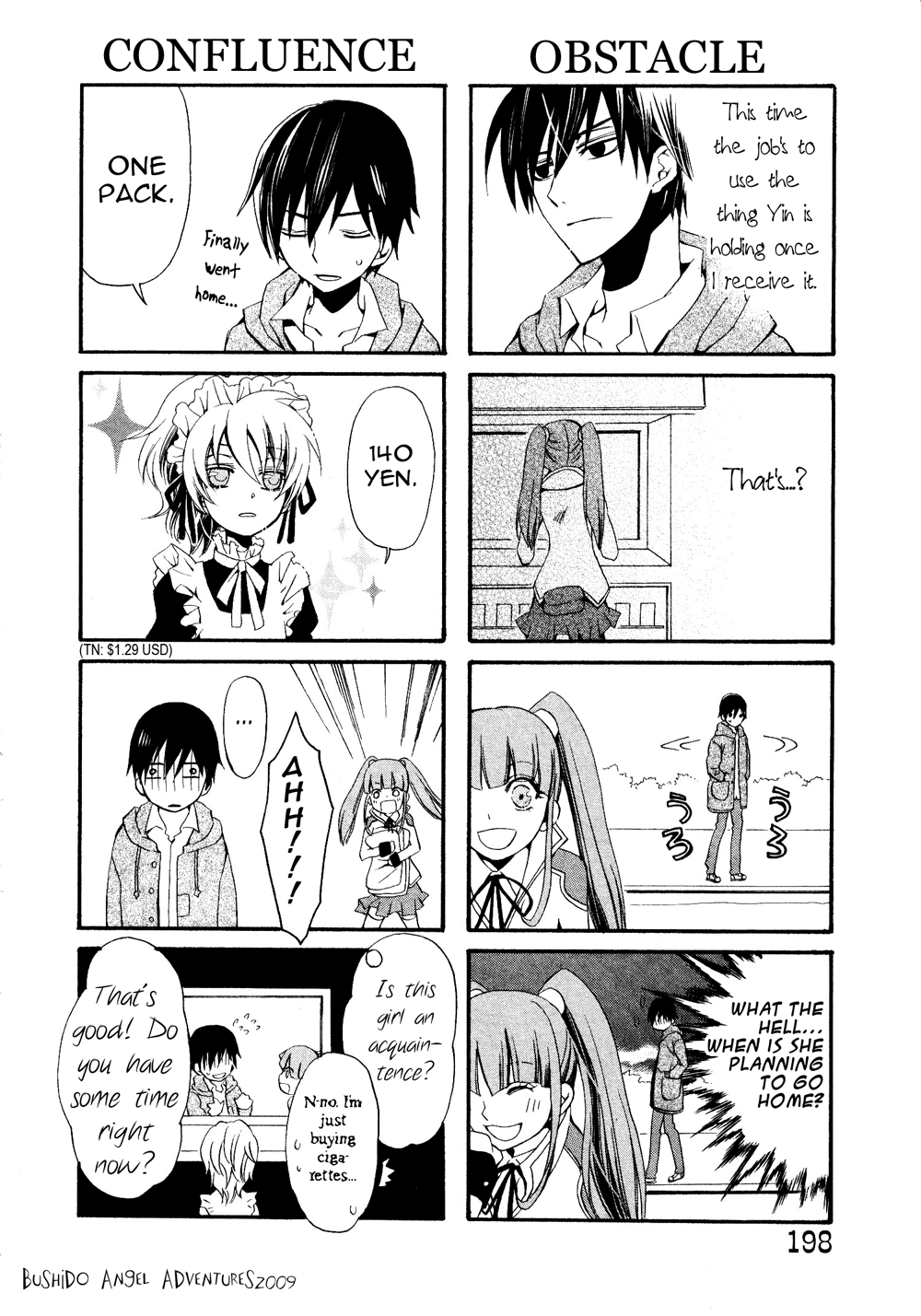 Darker than Black Chapter 9.5 page 4 - Chapter 9.5: 4Koma