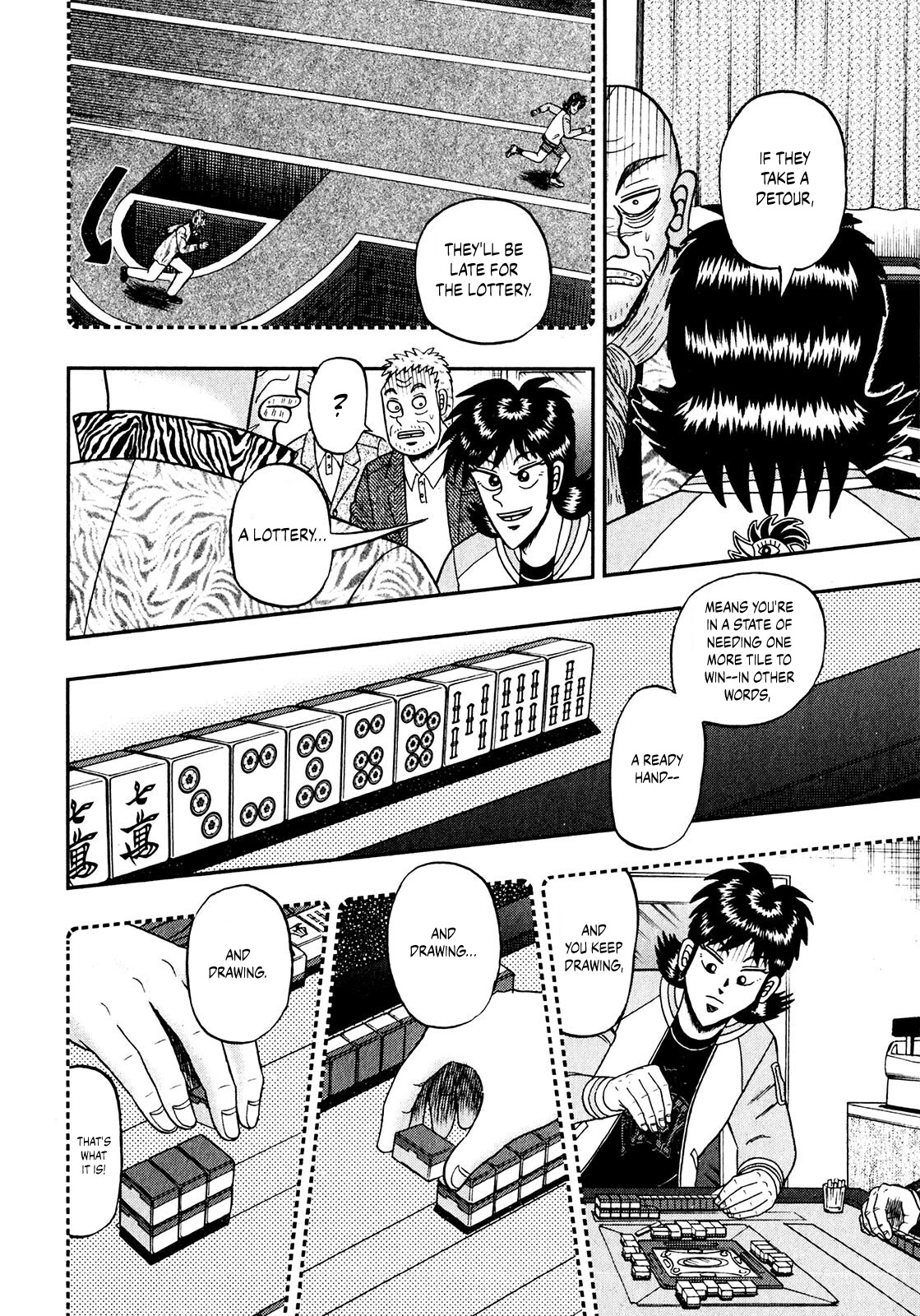 Darkness of Mahjong Fighter Mamiya Chapter 10 page 14 - Chapter 10: Lottery