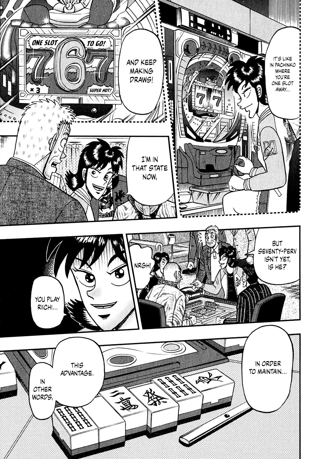 Darkness of Mahjong Fighter Mamiya Chapter 10 page 15 - Chapter 10: Lottery