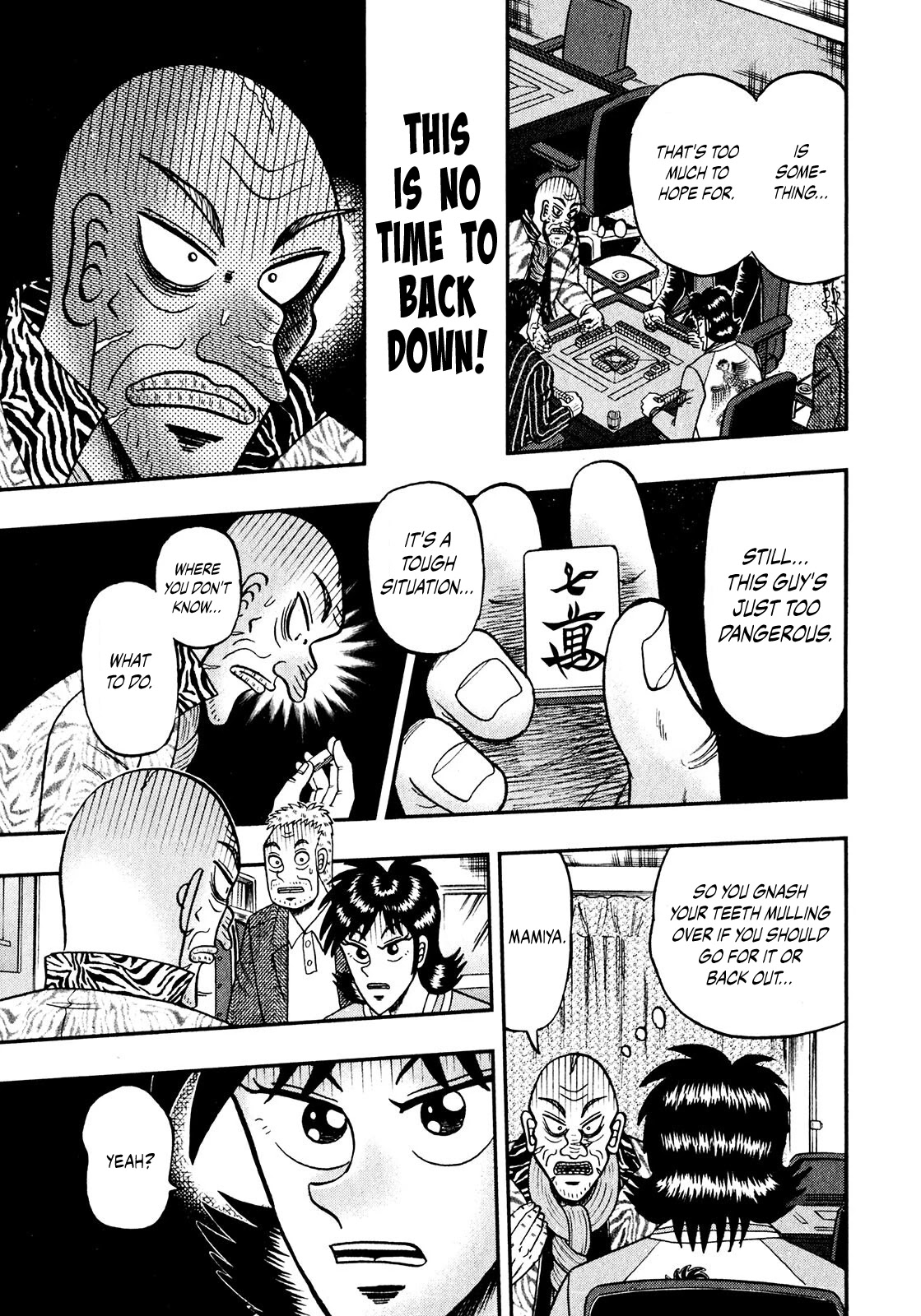 Darkness of Mahjong Fighter Mamiya Chapter 10 page 22 - Chapter 10: Lottery