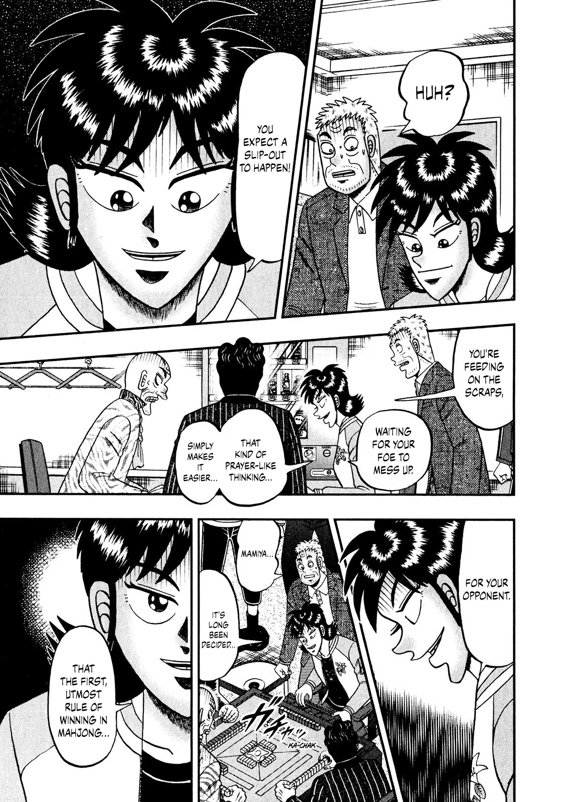 Darkness of Mahjong Fighter Mamiya Chapter 10 page 7 - Chapter 10: Lottery