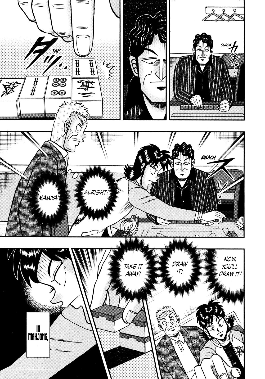 Darkness of Mahjong Fighter Mamiya Chapter 11 page 14 - Chapter 11: Monopoly