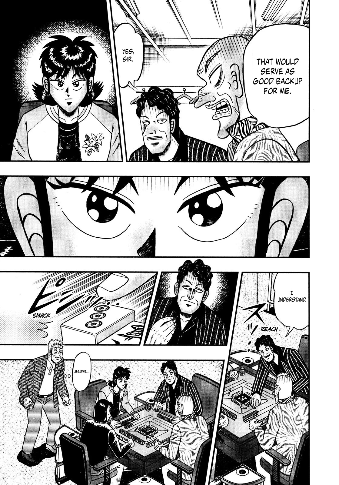 Darkness of Mahjong Fighter Mamiya Chapter 11 page 8 - Chapter 11: Monopoly