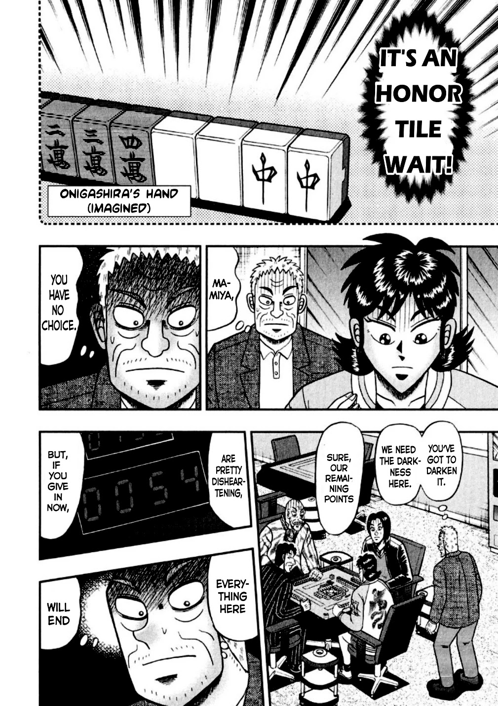Darkness of Mahjong Fighter Mamiya Chapter 12 page 14 - Chapter 12: Dark Reliance