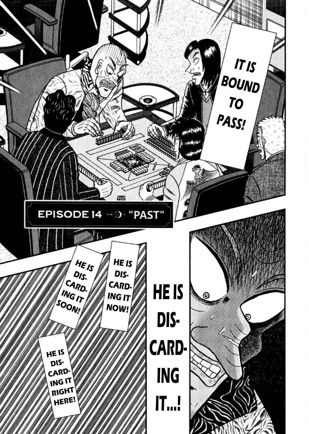 Darkness of Mahjong Fighter Mamiya Chapter 14 page 1 - Chapter 14: "Past"