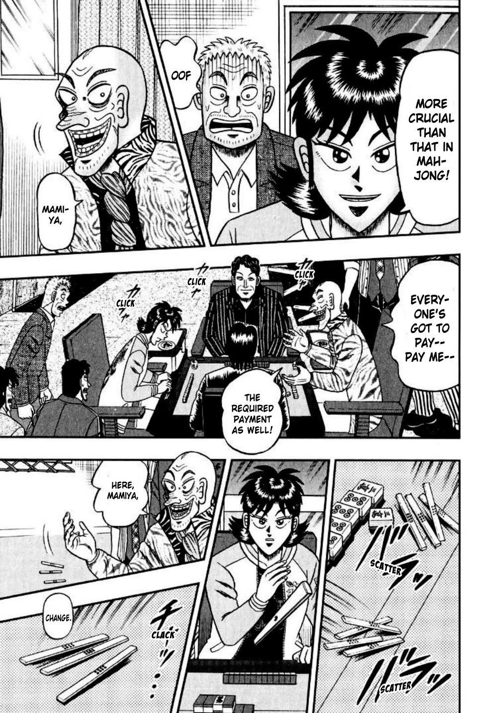 Darkness of Mahjong Fighter Mamiya Chapter 15 page 15 - Chapter 15: Accident