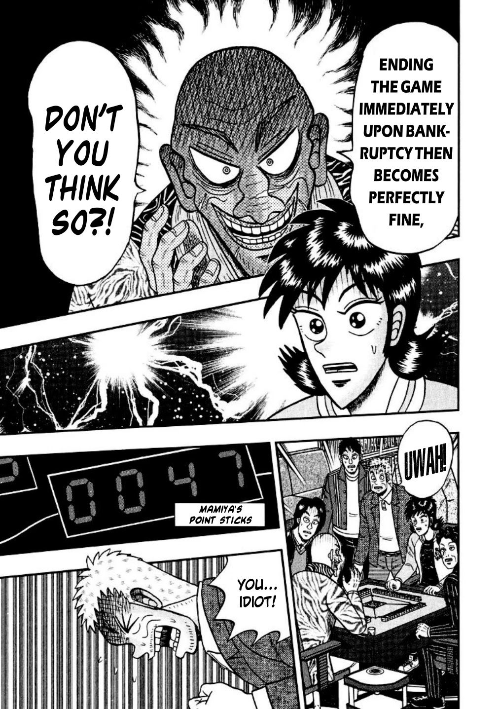 Darkness of Mahjong Fighter Mamiya Chapter 16 page 14 - Chapter 16: Precarious