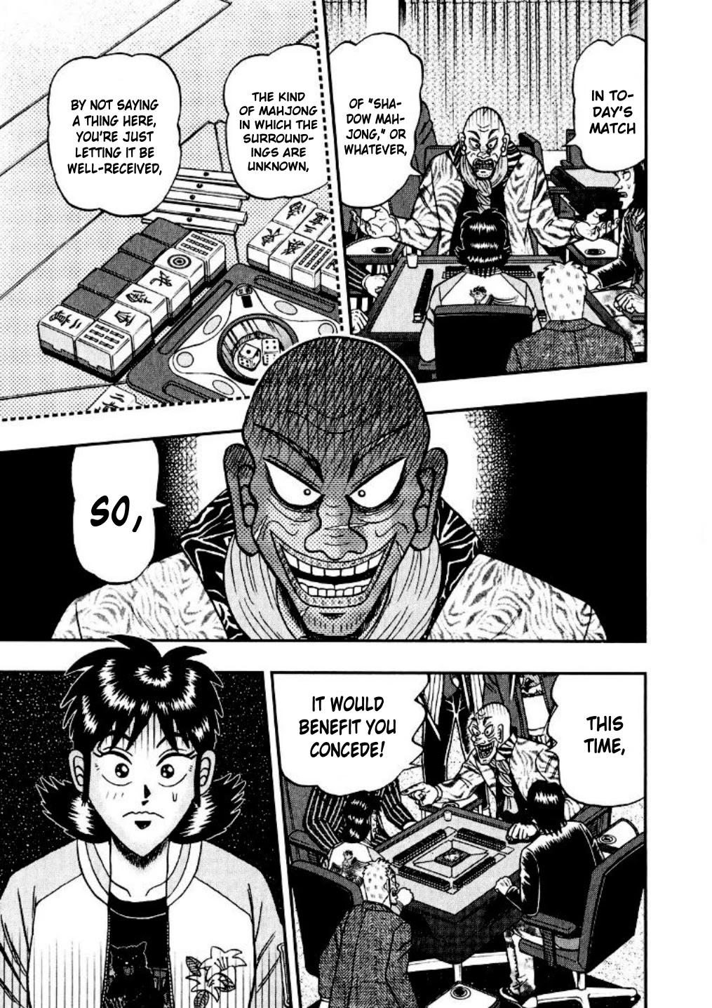 Darkness of Mahjong Fighter Mamiya Chapter 16 page 17 - Chapter 16: Precarious