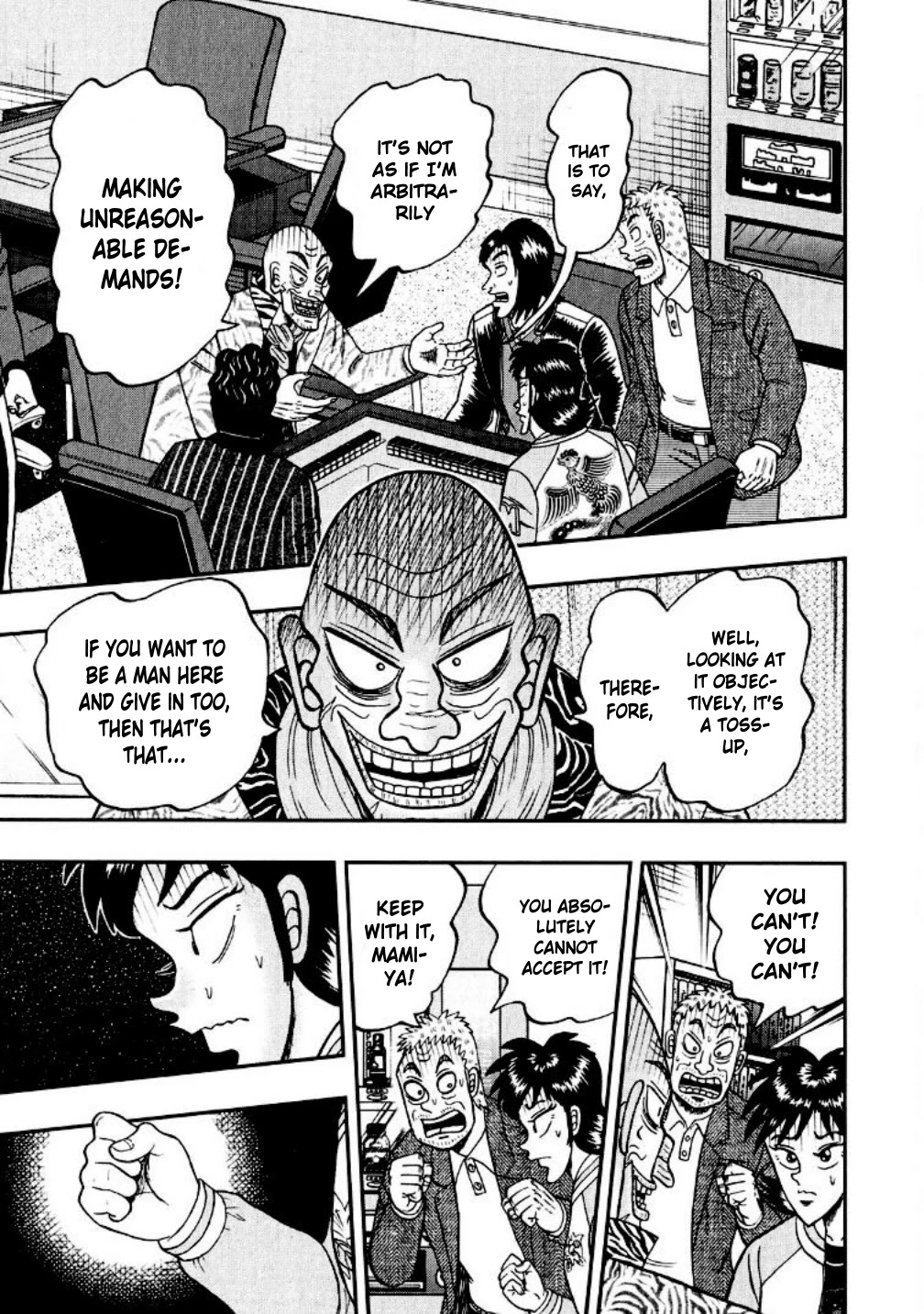 Darkness of Mahjong Fighter Mamiya Chapter 16 page 21 - Chapter 16: Precarious