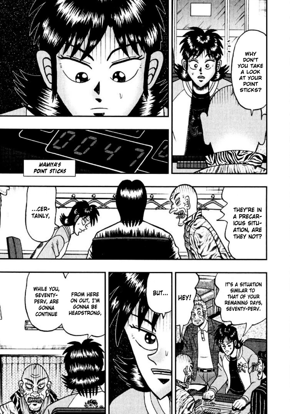 Darkness of Mahjong Fighter Mamiya Chapter 16 page 3 - Chapter 16: Precarious