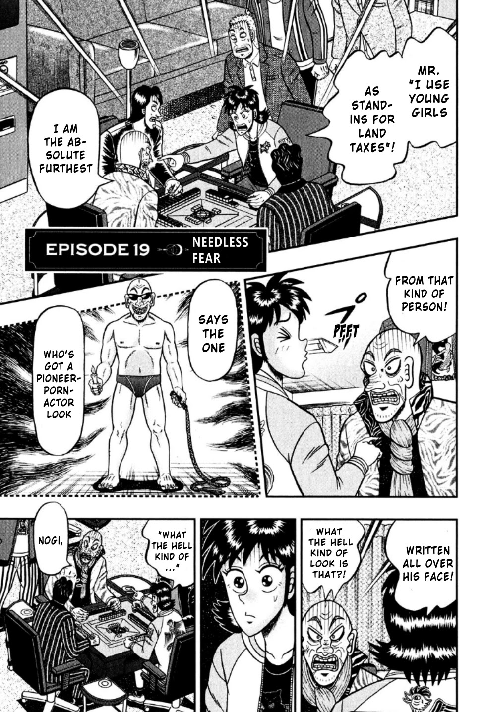 Darkness of Mahjong Fighter Mamiya Chapter 19 page 1 - Chapter 19: Needless Fear