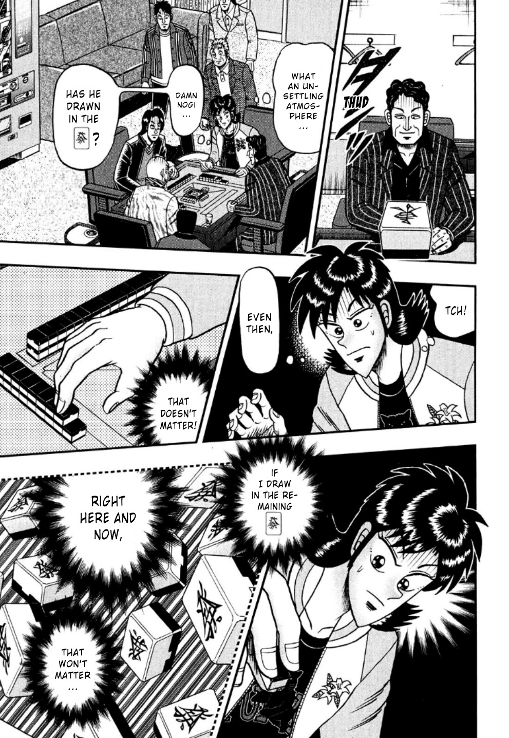 Darkness of Mahjong Fighter Mamiya Chapter 19 page 14 - Chapter 19: Needless Fear