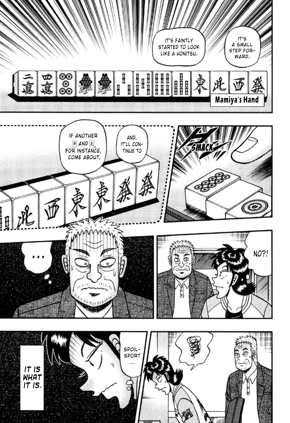 Darkness of Mahjong Fighter Mamiya Chapter 19 page 16 - Chapter 19: Needless Fear