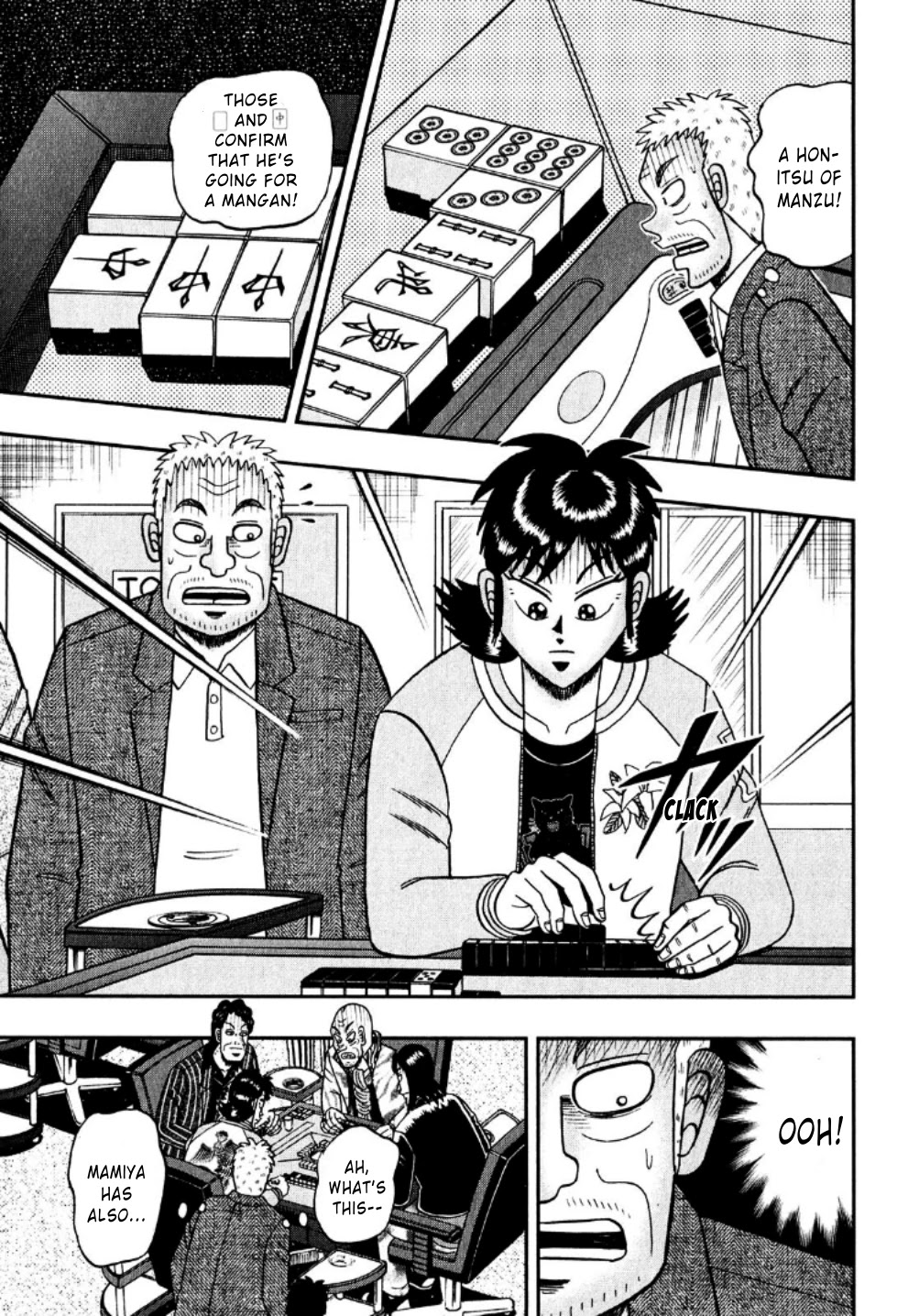 Darkness of Mahjong Fighter Mamiya Chapter 19 page 21 - Chapter 19: Needless Fear