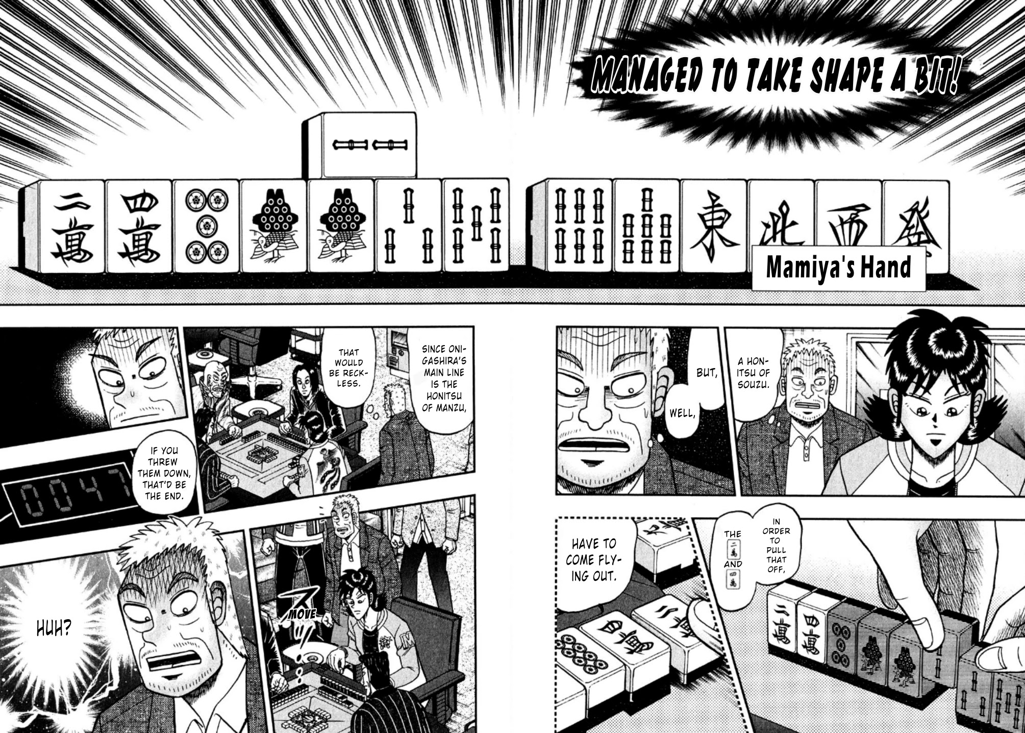 Darkness of Mahjong Fighter Mamiya Chapter 19 page 22 - Chapter 19: Needless Fear