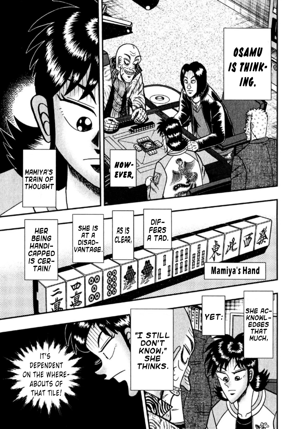 Darkness of Mahjong Fighter Mamiya Chapter 19 page 6 - Chapter 19: Needless Fear